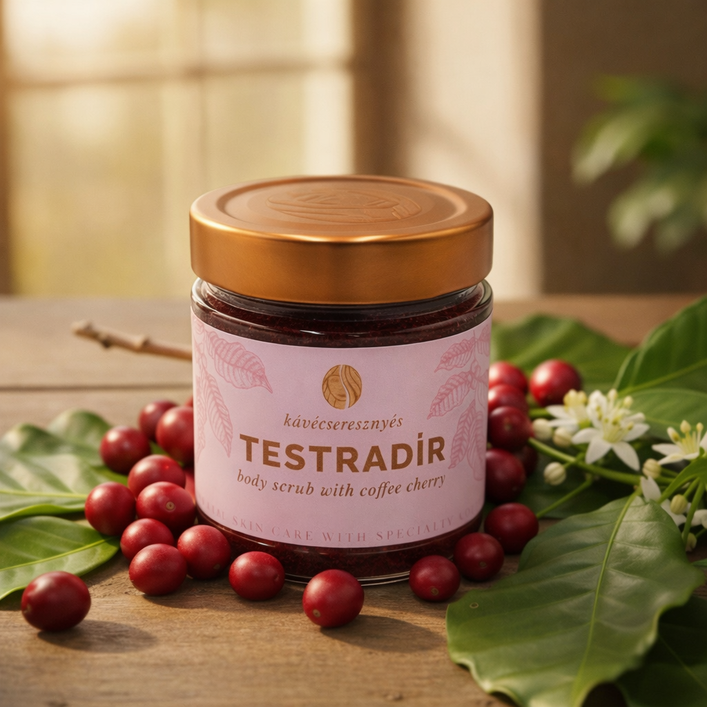 Beauté du café – Kávécseresznyés Testradír