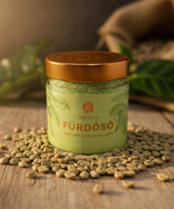 Beauté de café – Zöldkávés Fürdősó